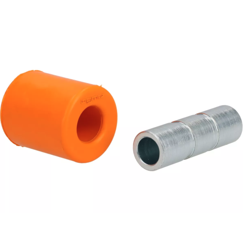 Kit Silentblock Amortiguador Trasero Parte Cárter BGM PRO Antislip Naranja Vespa Primavera, PKS, PK XL,FL, 150/160,CL,DS,DN,IRIS