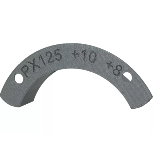 Plantilla de Fresado Ampliación Válvula Rotativa BGM PRO (+10 +8 PMS) Vespa PX DISCO 125/150, IRIS 125/150