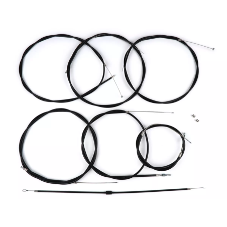 Cables y Fundas Negras BGM PRO Silk Liner Vespa CL, DS, DN