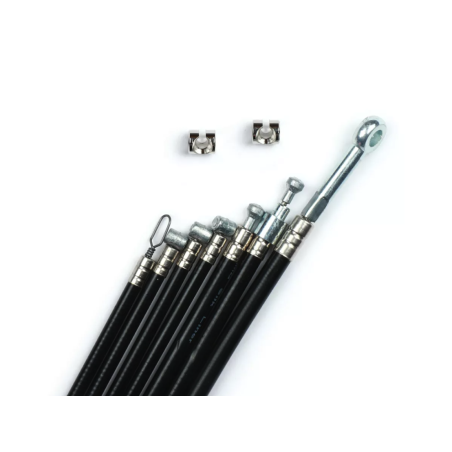 Cables y Fundas Negras BGM PRO Silk Liner Vespa CL, DS, DN