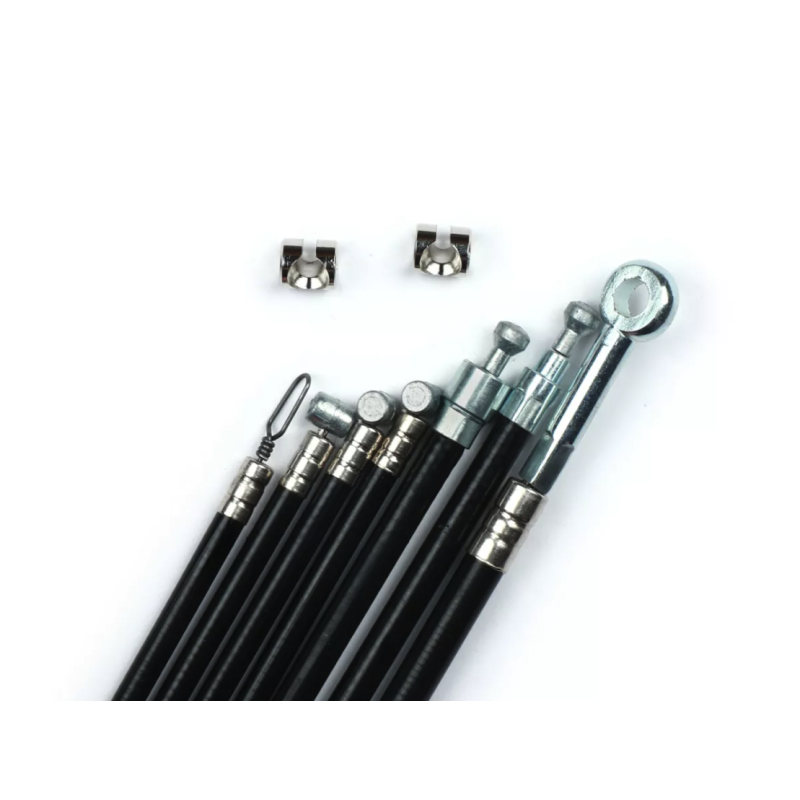 Cables y Fundas Negras BGM PRO Silk Liner Vespa PX Disco, IRIS, TX, T5