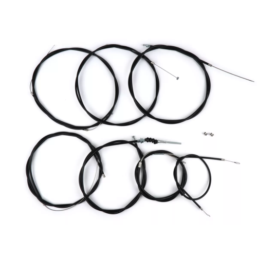 Cables y Fundas Negras BGM PRO Silk Liner Vespa PX Disco, IRIS, TX, T5