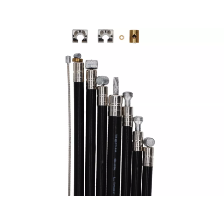 Cables y Fundas Negras BGM PRO Silk Liner Lambretta