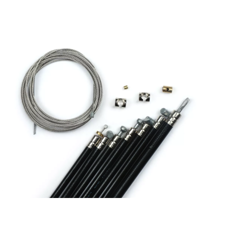 Cables y Fundas Negras BGM PRO Silk Liner Lambretta