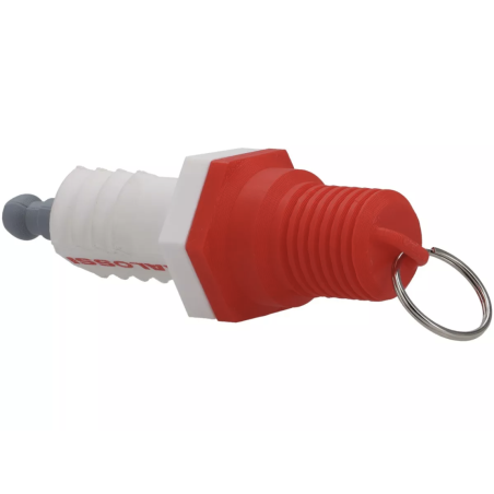 Caja de Bujía Rojo / Blanco MALOSSI