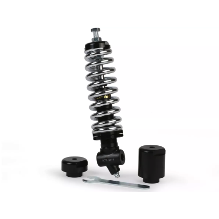 Muelle Cromado Sport Regulable Horquilla Suspensión Delantera Vespa DS, CL, 160