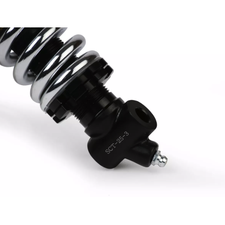 Muelle Cromado Sport Regulable Horquilla Suspensión Delantera Vespa DS, CL, 160