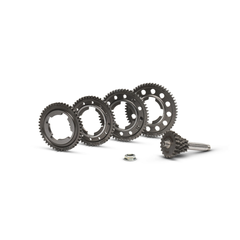 Piñones Caja de Cambio MALOSSI RACE 1ª, 2ª, 3ª y 4ª Velocidad 10-46, 15-49, 18-54, 20-58 Vespa Super, Primavera, PKS, PK XL, FL