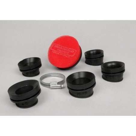 Filtro Marchald 85x65mm, Conexión 28-32-36-39-43 Rojo