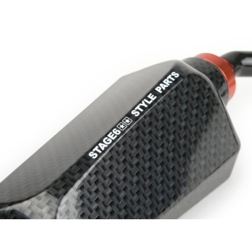 Espejo Retrovisor Derecho Carbono Look Stage 6 F1