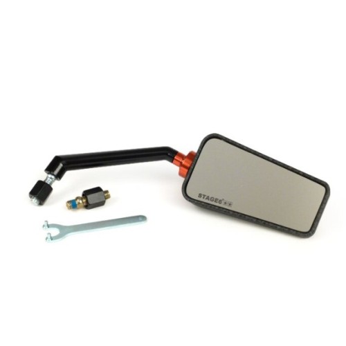 Espejo Retrovisor Derecho Carbono Mate Look Stage 6 F1