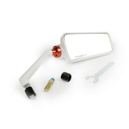 Espejo Retrovisor Derecho Blanco Stage 6 F1