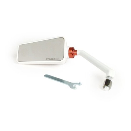 Espejo Retrovisor Izquierdo Blanco Stage 6 F1