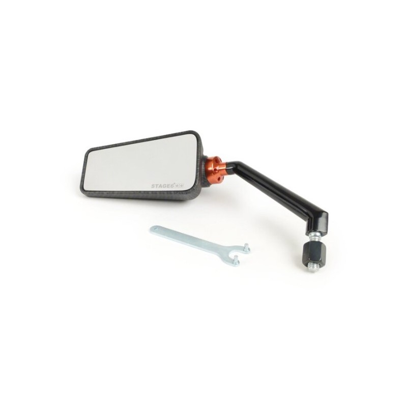 Espejo Retrovisor Izquierdo Carbono Mate Look Stage 6 F1