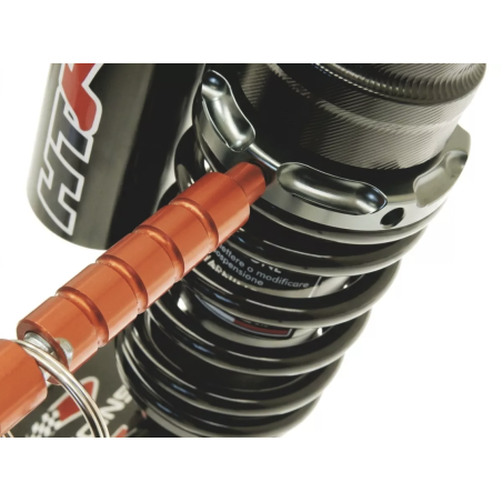 Amortiguador Delantero CARBONE HTR 255mm Vespa PX Disco, IRIS, DN, TX, T5