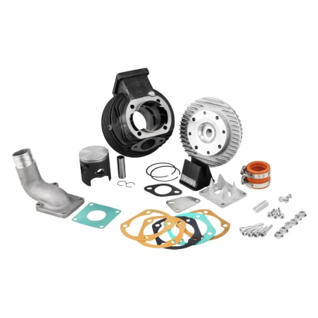 Cilindro Italkast GR-V 135cc Láminas 8 Pétalos Carbono Vespa 50/75, Super, SL, Primavera