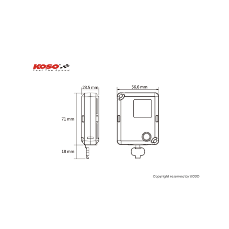 Medidor de aceleración K RACE de SIP PERFORMANCE by KOSO