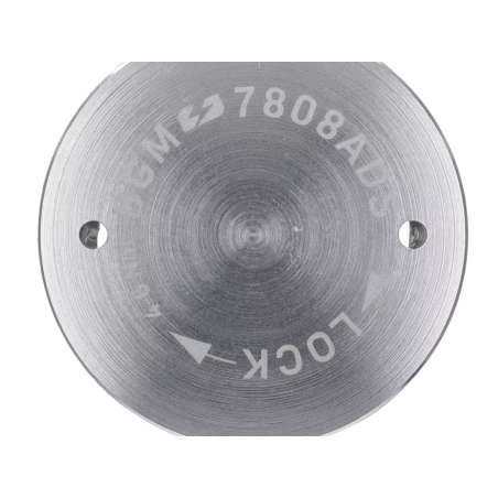 Tapa Protectora Encendido Volante BGM PRO CNC M28x1 Plata Plana para Vespa PX Disco, IRIS, DN, TX, T5, PKS, PK XL ,FL