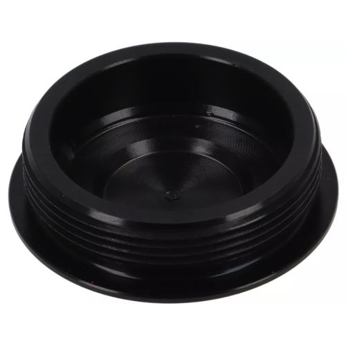 Tapa Protectora Encendido Volante BGM PRO CNC M28x1 Negro Plano para Vespa PX Disco, IRIS, DN, TX, T5, PKS, PK XL ,FL