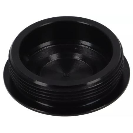Tapa Protectora Encendido Volante BGM PRO CNC M28x1 Negro Plano para Vespa PX Disco, IRIS, DN, TX, T5, PKS, PK XL ,FL