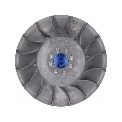 Tapa Protectora Encendido Volante BGM PRO CNC M28x1 Azul Plano para Vespa PX Disco, IRIS, DN, TX, T5, PKS, PK XL ,FL