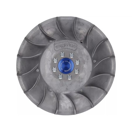 Tapa Protectora Encendido Volante BGM PRO CNC M28x1 Azul Plano para Vespa PX Disco, IRIS, DN, TX, T5, PKS, PK XL ,FL