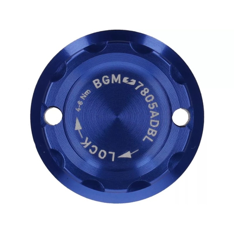 Tapa Protectora Encendido Volante BGM PRO CNC M28x1 Azul para Vespa PX Disco, IRIS, DN, TX, T5, PKS, PK XL ,FL