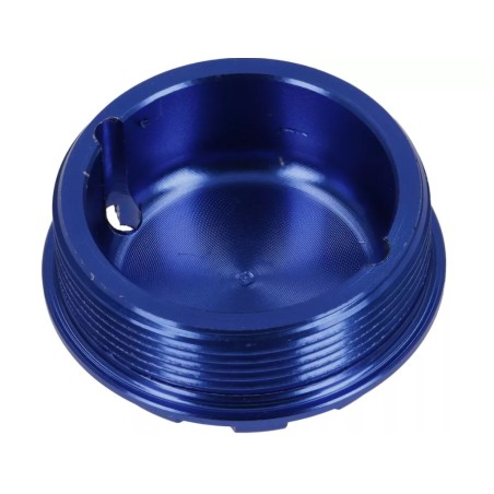 Tapa Protectora Encendido Volante BGM PRO CNC M28x1 Azul para Vespa PX Disco, IRIS, DN, TX, T5, PKS, PK XL ,FL
