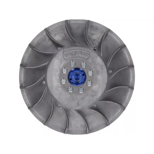 Tapa Protectora Encendido Volante BGM PRO CNC M28x1 Azul para Vespa PX Disco, IRIS, DN, TX, T5, PKS, PK XL ,FL
