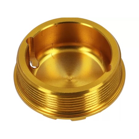Tapa Protectora Encendido Volante BGM PRO CNC M28x1 Dorada para Vespa PX Disco, IRIS, DN, TX, T5, PKS, PK XL ,FL