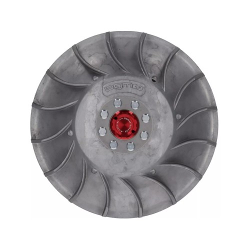 Tapa Protectora Encendido Volante BGM PRO CNC M28x1 Rojo para Vespa PX Disco, IRIS, DN, TX, T5, PKS, PK XL ,FL