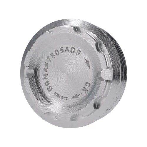 Tapa Protectora Encendido Volante BGM PRO CNC M28x1 Plata para Vespa PX Disco, IRIS, DN, TX, T5, PKS, PK XL ,FL