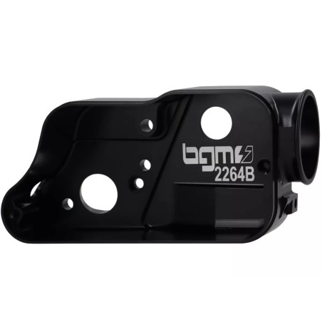 Caja Carburador Negra BGM PRO Faster Flow CNC Vespa CL, DS, DN, IRIS, TX, T5 y PX Disco