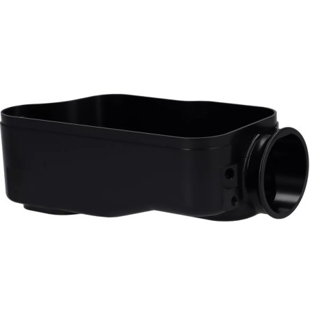 Caja Carburador Negra BGM PRO Faster Flow CNC Vespa CL, DS, DN, IRIS, TX, T5 y PX Disco