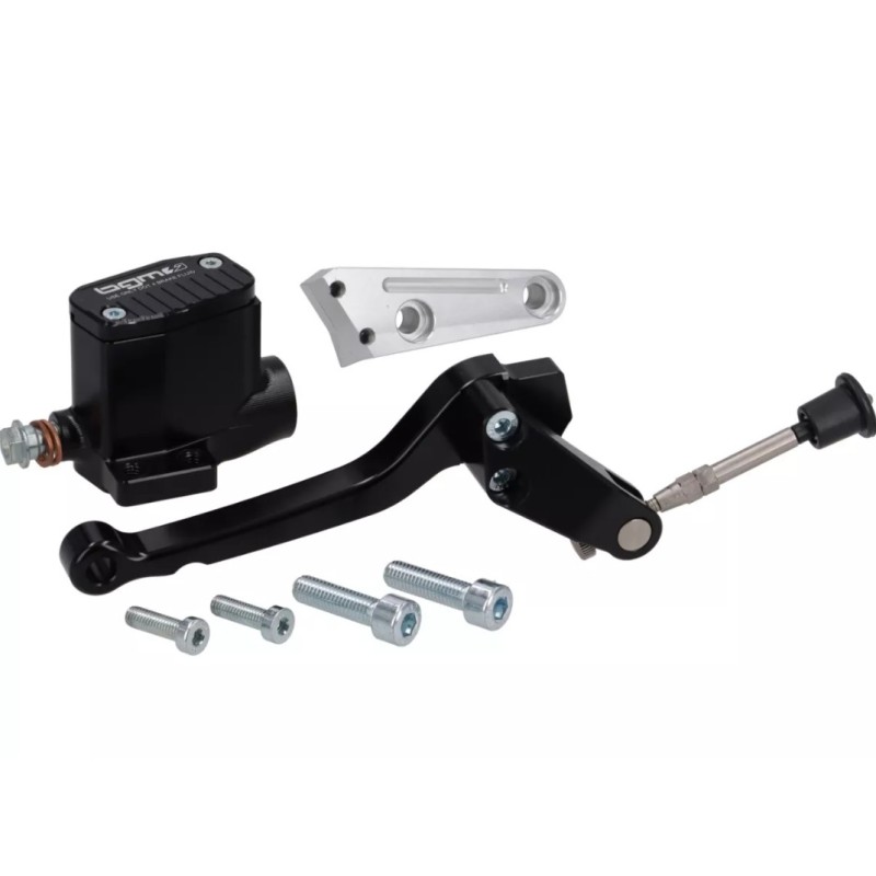 Kit Bomba de Freno de Disco BGM PRO Sport CNC Ø11mm Negro Vespa IRIS, DN