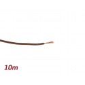 Cable eléctrico UNIVERSAL 0,85mm² 10m marrón