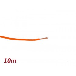 Cable eléctrico UNIVERSAL 0,85mm² 10m naranja