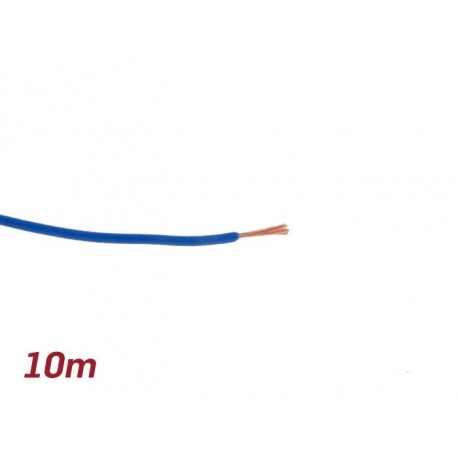 Cable eléctrico UNIVERSAL 0,85mm² 10m azul