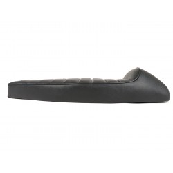 Asiento Negro Fastback 2.0 Vespa PX Disco,IRIS,DN,DS,CL,Vespa 150s, Sprint,GS,160 y 125 del año 60 al 65