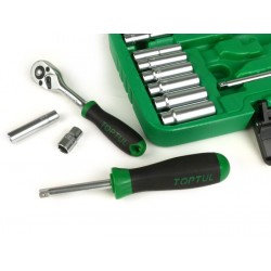 Caja de herramientas llave de tubo Toptul