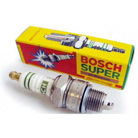Bujía BOSCH W7AC, cobre rosca corta corresponder a NGK B6HS/ DENSO W20FS-U