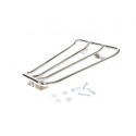 Portaequipajes Cromado para Alfombrilla Central Vespa CL, DS, DN, IRIS, TX, T5, PX Disco