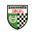 Pegatina ahesivo LAMBRETTA Castrol 70x85mm