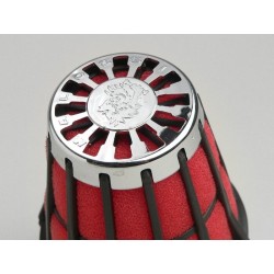 Filtro de aire Malossi E5-30º, conexión 42mm (rojo/negro), Vespa