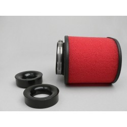 Filtro de aire MALOSSI Red Filter E15 ø60mm Recto para Carburadores PHBG 15-21, PHBL 20-26