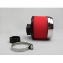 Filtro de aire MALOSSI Red Filter E13 ø32/38mm Recto para Carburadores PHBN, PHBG 15-21, PHBL 20-26, PHVB 22, PHVB, PHVA 17,5