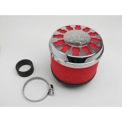 Filtro de aire MALOSSI Red Filter E13 ø32/38mm Recto para Carburadores PHBN, PHBG 15-21, PHBL 20-26, PHVB 22, PHVB, PHVA 17,5