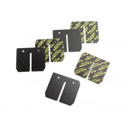 Láminas carbono Malossi MHR réplica, Vespa Largeframe, Smallframe, Minarelli AM6 (0.3,0.35,0.4mm)