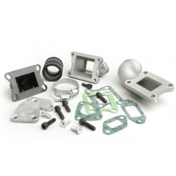 Colector Admisión Malossi Láminas para Cilindro Malossi MKI 136cc y Carburador Dell'orto PHBL 24-25 Vespa PKS, PK XL, FL