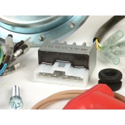 Encendido Malossi Vespower MKII 1,2 Kg (con luz de freno), Cono 19, Vespa 50/75, Super, SL, Primavera, PKS